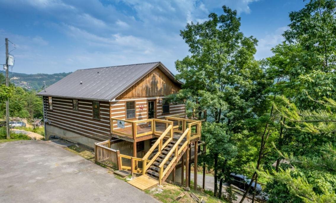 Villa Smoky View With A Twist Pigeon Forge Exterior foto