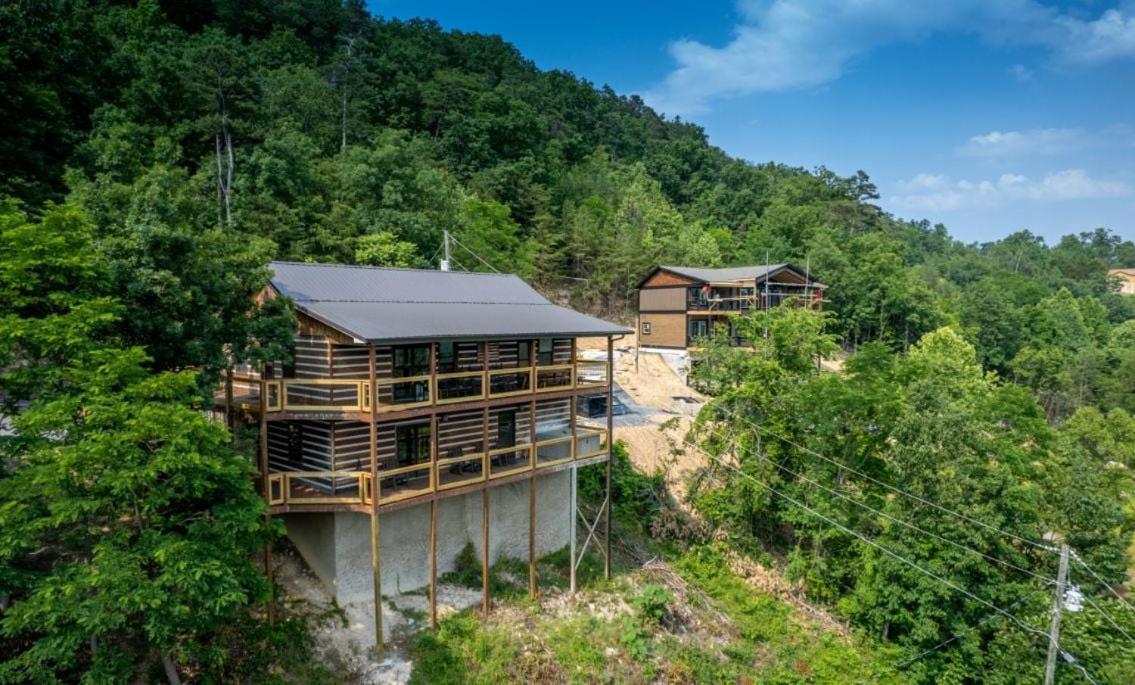 Villa Smoky View With A Twist Pigeon Forge Exterior foto